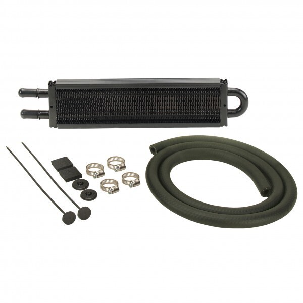 Derale Power Steer Steering Cooler Trans Fuel Radiator 11/32 9mm barb