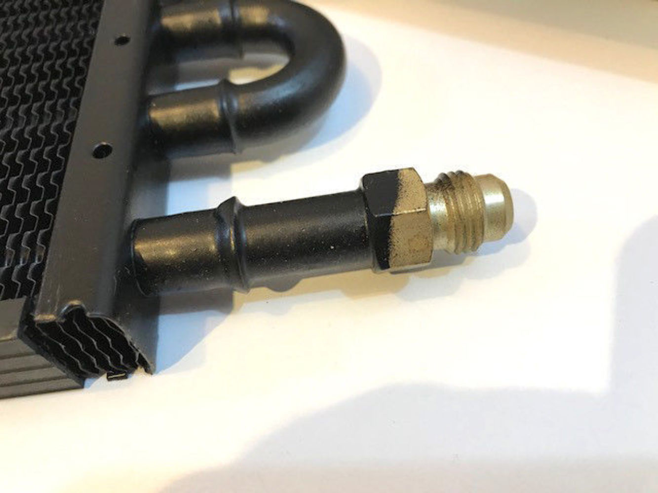 Derale Power Steer Steering Cooler Trans Fuel Radiator 1/2