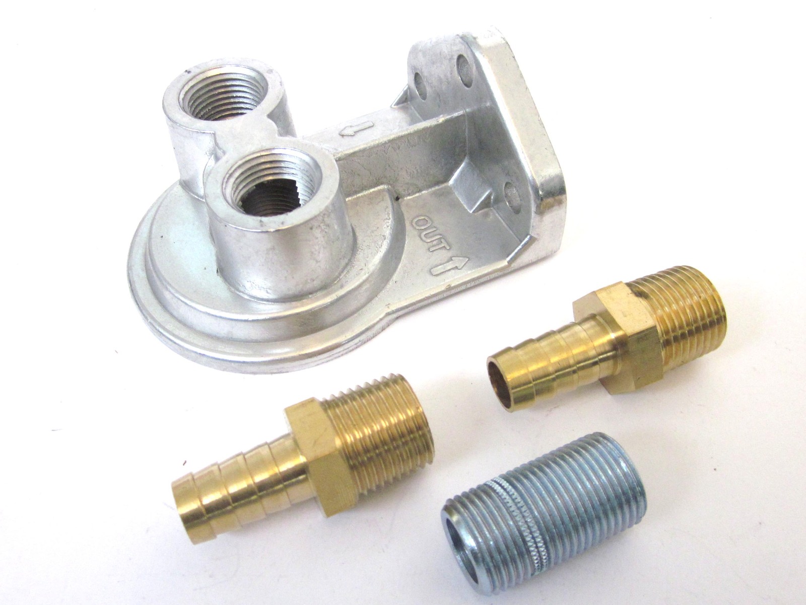 Remote Oil Filter For Riley Rm REMOTE MOUNT OIL FILTER Relocation Kit Incl hose & all fittings ...
