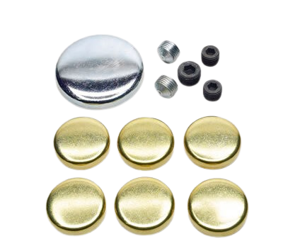 Silverstone Brass Welch Welsh Freeze Core Plug Set Kit For BB Ford 370 429 460