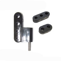 New Black Spark Plug Ignition Lead Wire Separators Holders Set 4 Fits 4cyl
