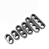 New Black 10 10.5mm 11 mm Spark Plug Ignition Lead Wire Separators Holders Set 6
