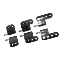 10.5mm Black Ignition Lead Separators Brackets Mounts Vertical Fits Windsor