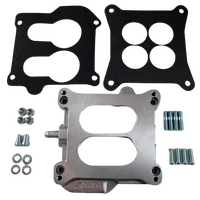 New Redline Carby Adaptor 4 Barrel Squarebore Fits Ford V8 XC-on With PCV Tube