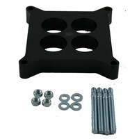 New Redline Adaptor 1-Inch Ported 4 barrel Phenolic Carby Spacer Fits Holley