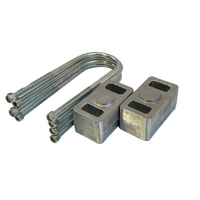 LOWERING BLOCK KIT 1 1/ 2" 38mm Suit XR-XF V8 Ford Falcon Fairlane 1967-88 Pair