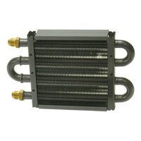 Derale Power Steer Steering Cooler Trans Fuel Radiator 1/2" -6 AN