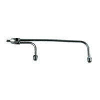 New Redline Dual Fuel Line With Pressure Gauge Connection