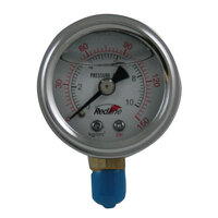 New Redline Fuel Pressure Gauge 0-150 Psi Suit EFI Oil Filled