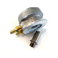 New 350 454 Chev Oil Filter Adaptor Adapter SpinOn Sandwich Plate Cooler 1/2 NPT