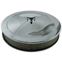 New Redline Air Filter Cleaner 14" dia X 70mm High Fits 2Barrel & 4BBL Holley