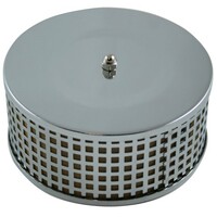 Redline Air Filter Marine Flame Arrestor Arrester 65mm High Fits 2BBL & 4BBL