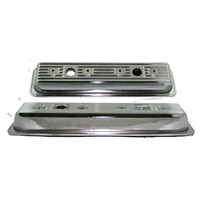 New Redline Polished Chrome Rocker Cover Fits Small Block Chev 1987-on