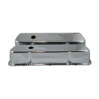 New Redline Tall Polished Chrome Rocker Cover Fits Holden V8 253 308