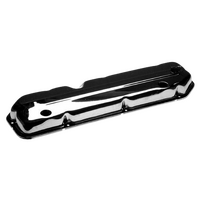CHROME ROCKER COVER KIT Fits Ford Cross X Flow 6 Alloy Iron Head Oil Cap Studs