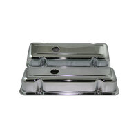 New Redline Chrome Rocker Valve Cover V6 Chev 