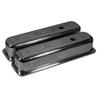 New Redline Rocker Valve Cover Ball Mill Tall Centre Bolt Small Block Chev 350
