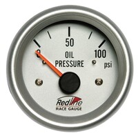 New Redline 2 5/8in Elect Oil Pressure Gauge