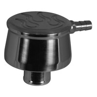 New Redline Billet Chrome Oil Cap With PCV Flamed