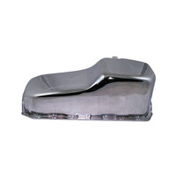 New Redline Sump Oil Pan Chrome Small Block Chev 283 307 327 350 400 