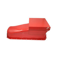 New Redline Sump Painted Oil Pan Fits Small Block Chev 307 327 350