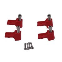 New Redline Horizontal Ignition Spark Plug Lead Separator Bracket Kit Red