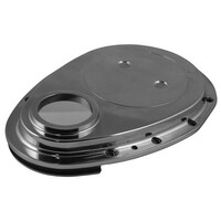 New Redline Polished Alloy Timing Case Cover Small Block Chev