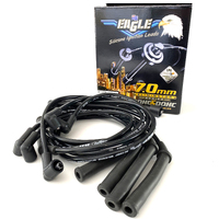 EAGLE 7mm 4cyl Ignition Lead Kit Fits Audi A4 B98W5 TFSI TDI