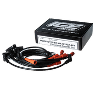 ICE Race Series 100 7mm Ignition Spark Plug Leads Closely Match Original Falcon GT??s Black