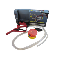 New Hand Foot Fuel Pump Pressurised Fill System Petrol Diesel 8.5L/Min