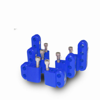 New Blue Ignition Lead Separators Brackets Mounts Vertical S/less Fits Windsor