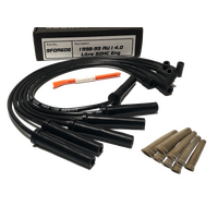 ICE PRO 100 9mm Ignition Spark Plug Leads 1998-99 4.0 Litre SOHC Eng w/ Sleeves