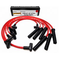 ICE PRO 100 9mm Ignition Spark Plug Leads Fit Ford Falcon Red