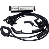 ICE PRO 100 9mm Ignition Spark Plug Leads V8 Ford - Black