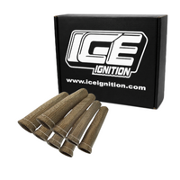 ICE PRO 100 9mm Ignition Spark Plug Leads Fit Ford Windsor V8 w/ Sleeves