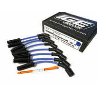 ICE PRO 100 9mm Ignition Spark Plug Leads V8 Holden Commodore 99-07 VTII VZ 5.7L Blue