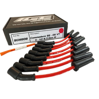 ICE PRO 100 9mm Ignition Spark Plug Leads V8 Holden Commodore 99-07 VTII VZ 5.7L Red