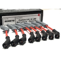 ICE PRO 100 9mm Ignition Spark Plug Leads V8 Commodore Chev 