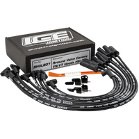 ICE PRO 100 9mm Ignition Spark Plug Leads V8 Holden Around Rocker Covers VN-VT HEI MSD Distributor Cap Black + Mounts