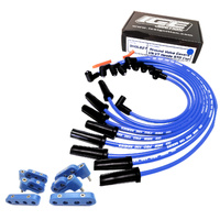 ICE PRO 100 9mm Ignition Spark Plug Leads Holden Blue + Mounts
