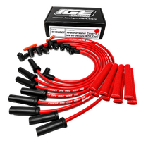 ICE PRO 100 9mm Ignition Spark Plug Leads Fit Holden V8 w/ Sleeves