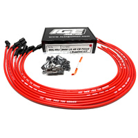 ICE PRO 100 Series 9mm Ignition Spark Plug V8 DIY Unfinished Lead Set For GM LS Coils