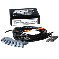 ICE PRO 100 Series 9mm DIY Ignition Lead Set V8 Spark Plug Wire Kit For GM LS Coils