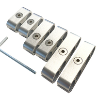Billet Aluminium Ignition Lead Separators set of 6 suit 8-9mm Leads suit 6-V8