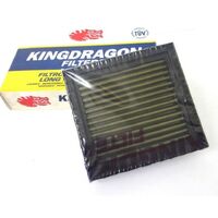 Kingdragon Cotton Washable Hi-Flow Panel Air Filter High Flow Fits Nissan Micra