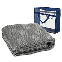 Heavy Duty Annex Matting 7m x 2.5m Mesh Camping Caravan Camper Trailer RV - Grey