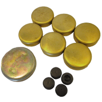 New Brass Welch Welsh Freeze Core Plug Set Gallery Kit Fits BB Chev 396 427 454