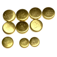Brass Welch Plug Kit Brass Expansion Welsh Plugs Fits Toyota 5MGE