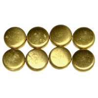 Brass Welch Plug Kit Brass Expansion Welsh plugs Fits Toyota 1MZFE 1MZ-FE