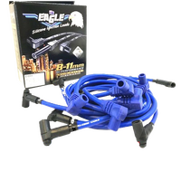 EAGLE 10.5mm Ignition Spark Plug Leads fits Universal 6cyl 90° Dist Str. Plug